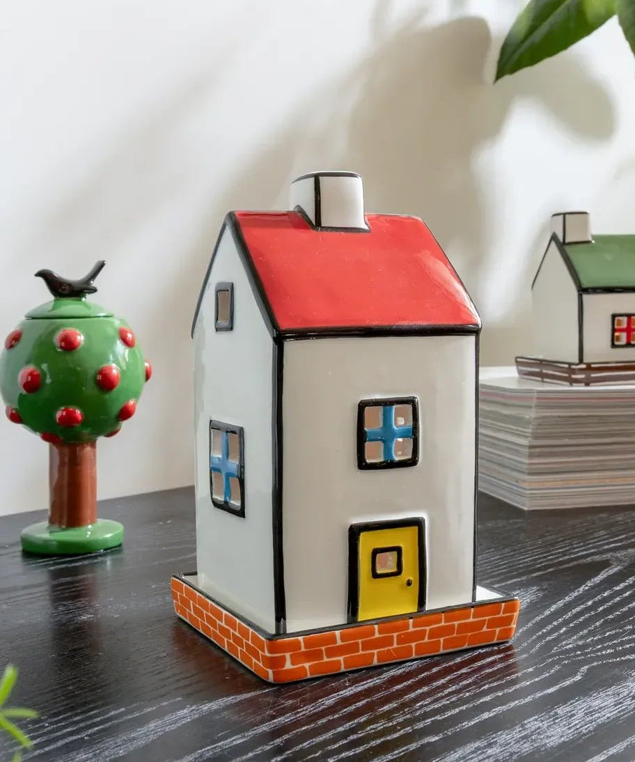 &Klevering - HAINES Teelichthalter Haus • Townhouse - Teelichthalter - ROSA ECK