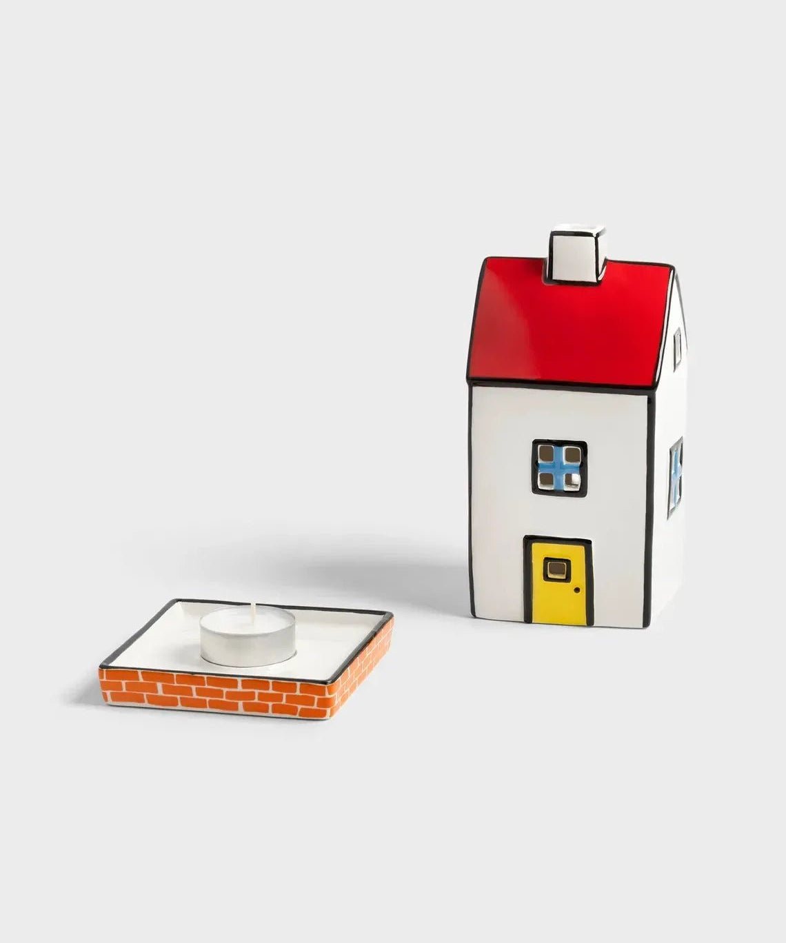 &Klevering - HAINES Teelichthalter Haus • Townhouse - Teelichthalter - ROSA ECK