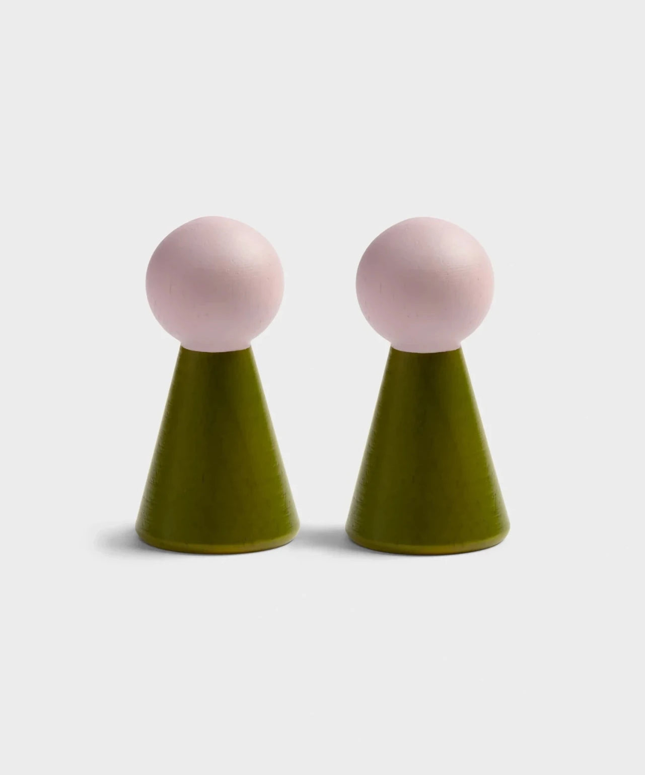 &Klevering - HALMA Wandhaken (2er-Set) • green - ROSA ECK