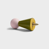 &Klevering - HALMA Wandhaken (2er-Set) • green - ROSA ECK