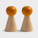 &Klevering - HALMA Wandhaken (2er-Set) • oak - ROSA ECK
