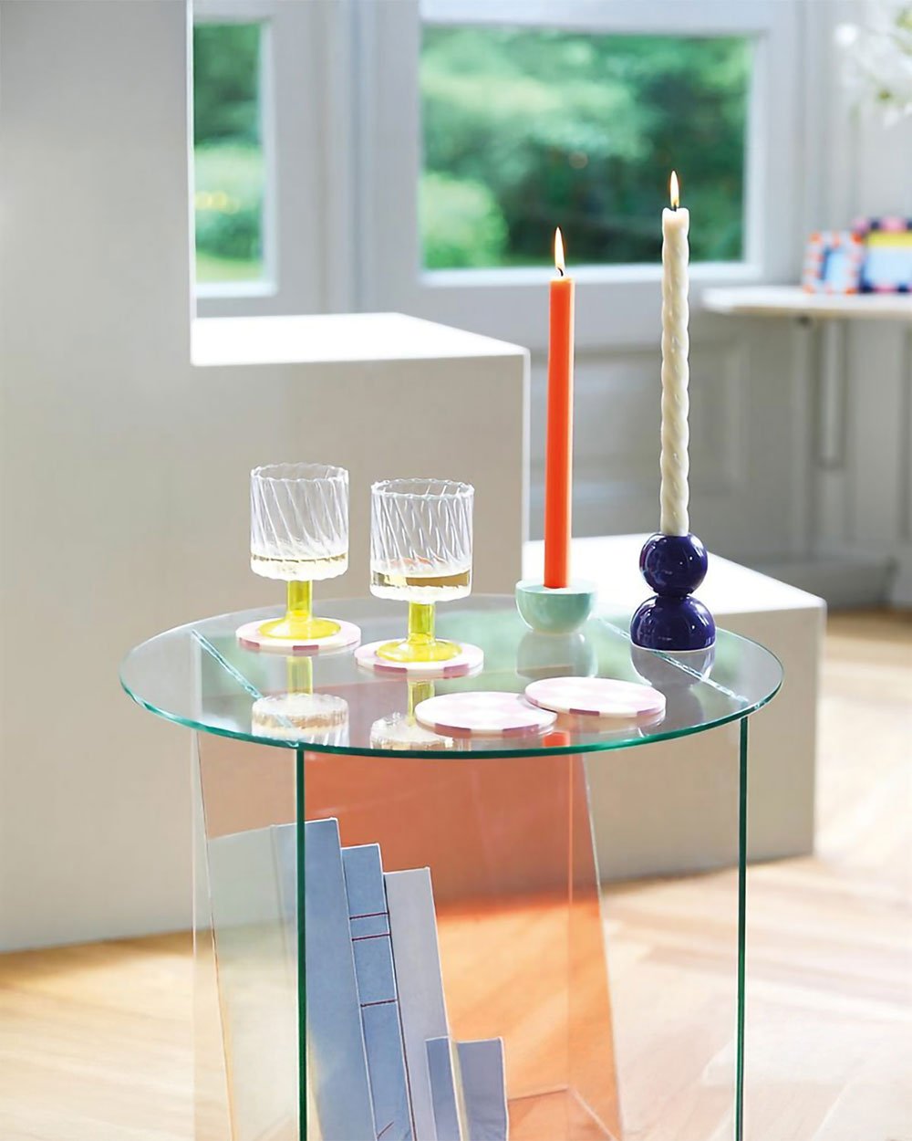 &Klevering - Kerzenhalter | stack violet - Kerzenständer - ROSA ECK Concept Store