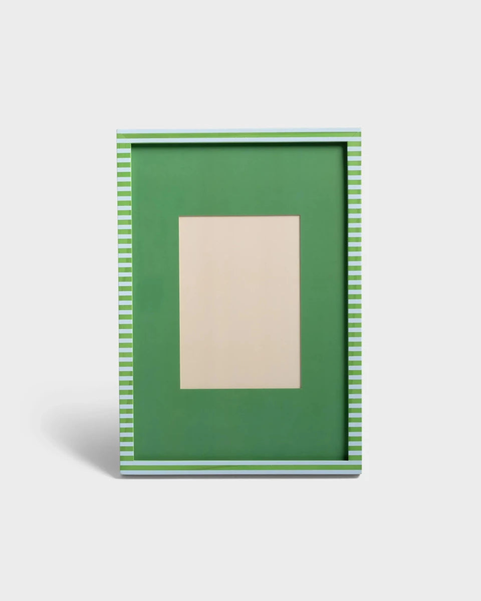 &Klevering - PATCH Bilderrahmen • Streifen - ROSA ECK