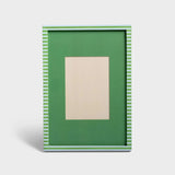 &Klevering - PATCH Bilderrahmen • Streifen - ROSA ECK