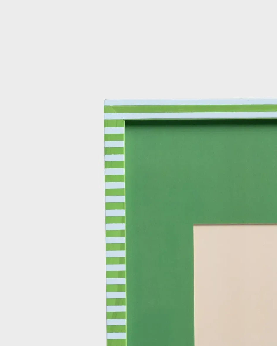 &Klevering - PATCH Bilderrahmen • Streifen - ROSA ECK