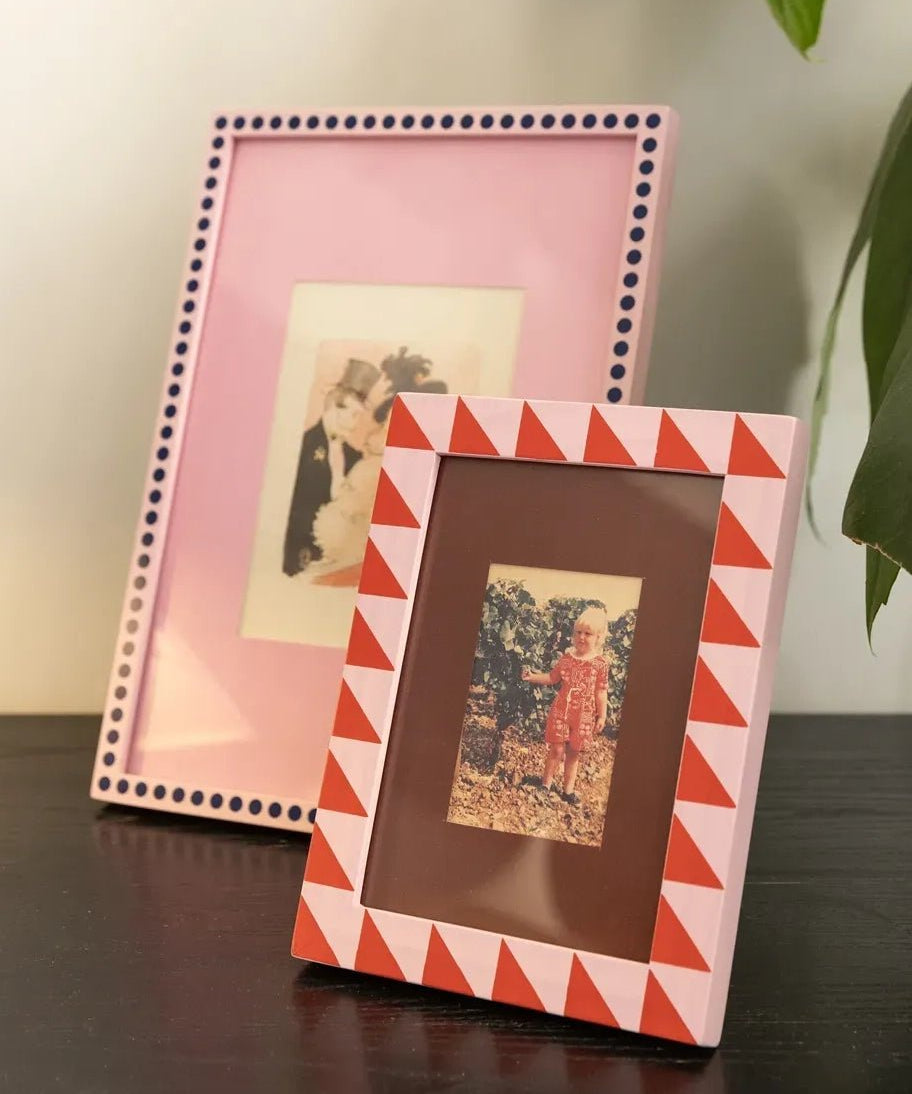 &Klevering - PATCH Fotorahmen • medium triangle - Bilderrahmen - ROSA ECK Concept Store