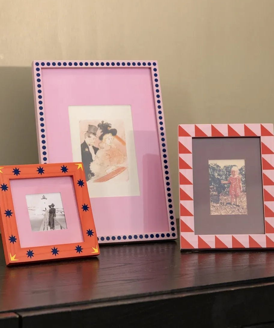 &Klevering - PATCH Fotorahmen • medium triangle - Bilderrahmen - ROSA ECK Concept Store