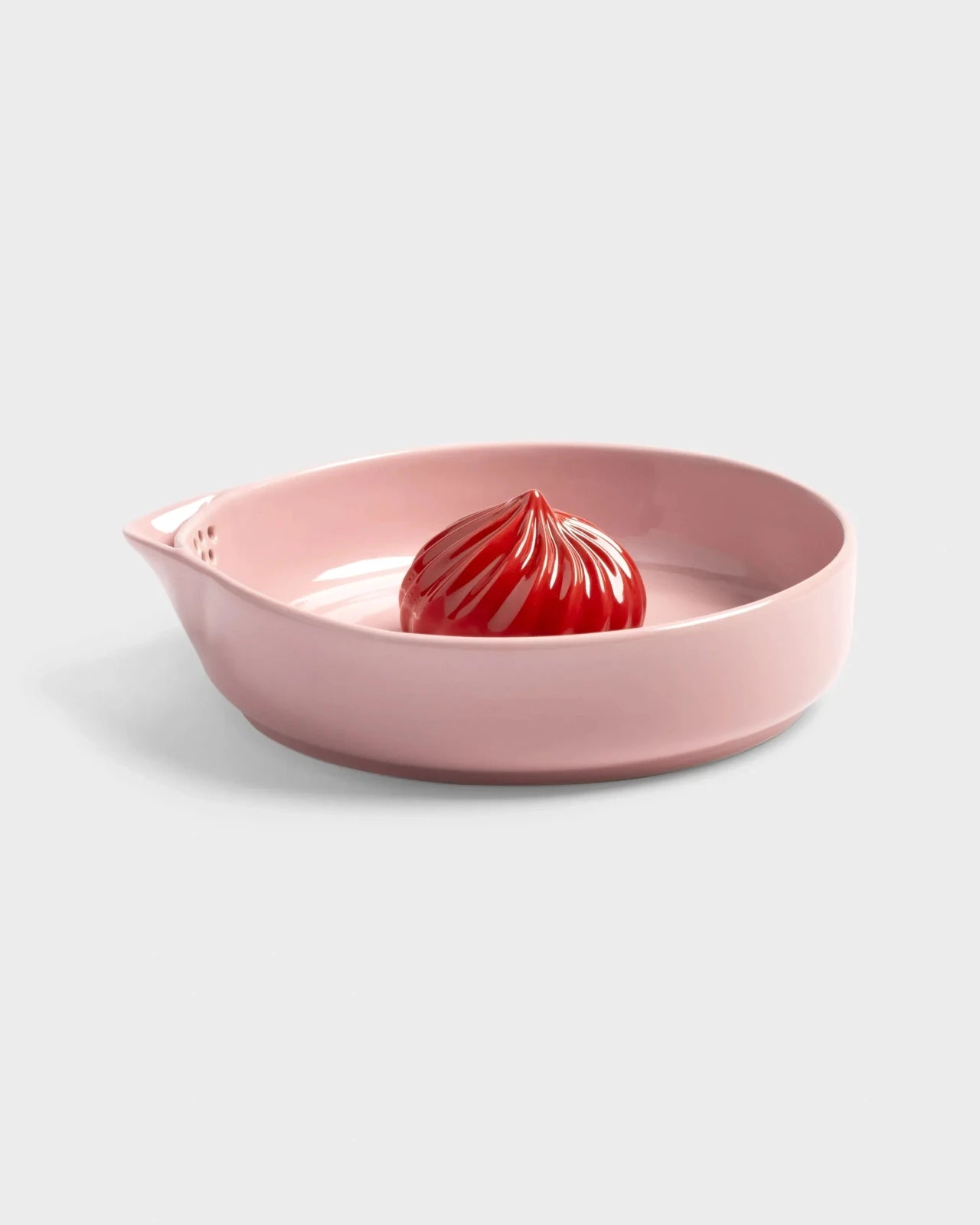 &Klevering - PUDDING Zitronenpresse • Pink - ROSA ECK