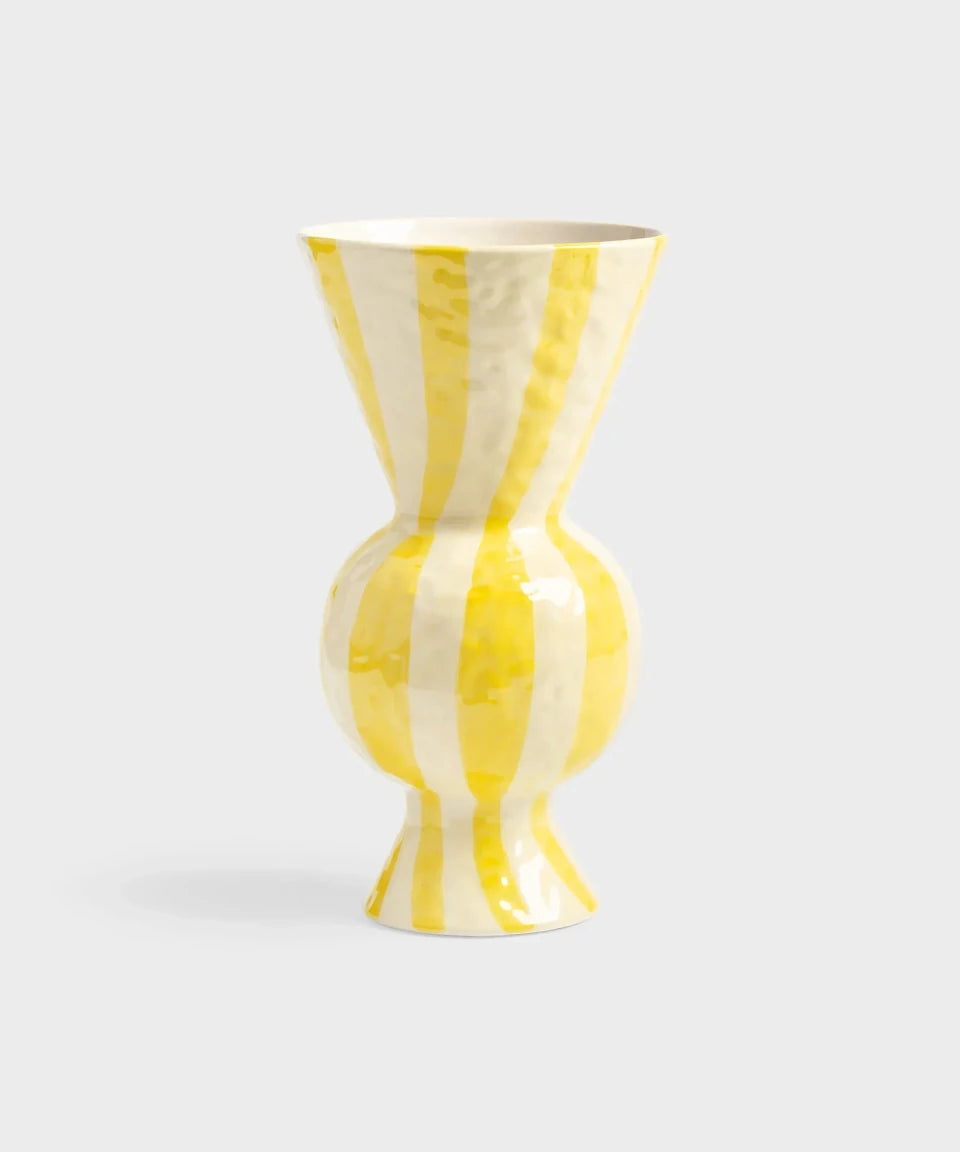 &Klevering - RHOMBIC Vase • Gelb - ROSA ECK