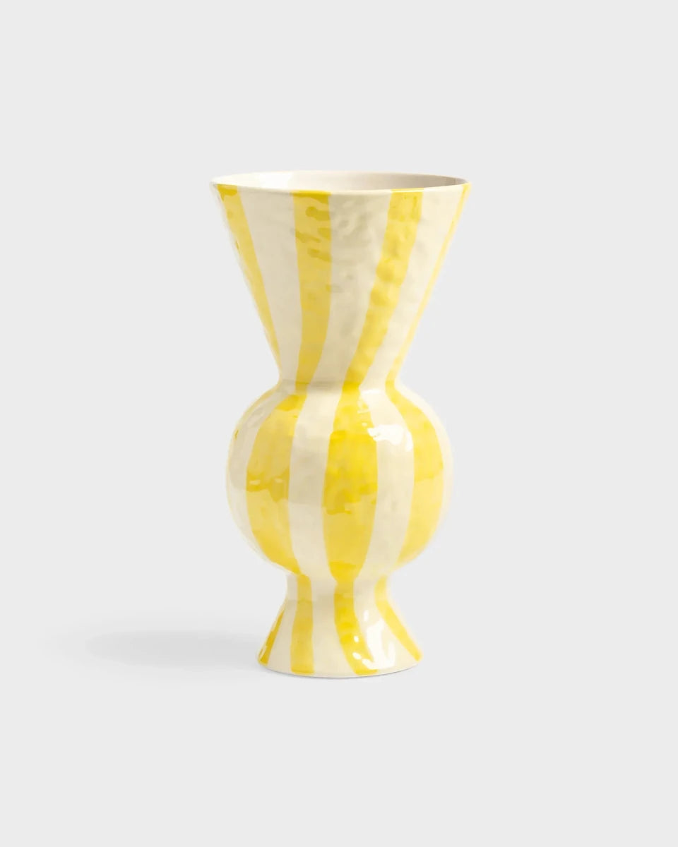 &Klevering - RHOMBIC Vase • Gelb - ROSA ECK