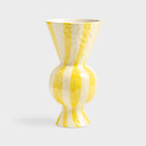 &Klevering - RHOMBIC Vase • Gelb - ROSA ECK