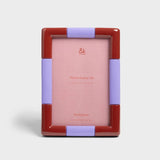 &Klevering - RIFT Bilderrahmen • Burgunder - ROSA ECK