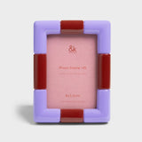 &Klevering - RIFT Bilderrahmen • Flieder - ROSA ECK