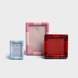 &Klevering - RIFT Bilderrahmen • rectangle ice blue - ROSA ECK