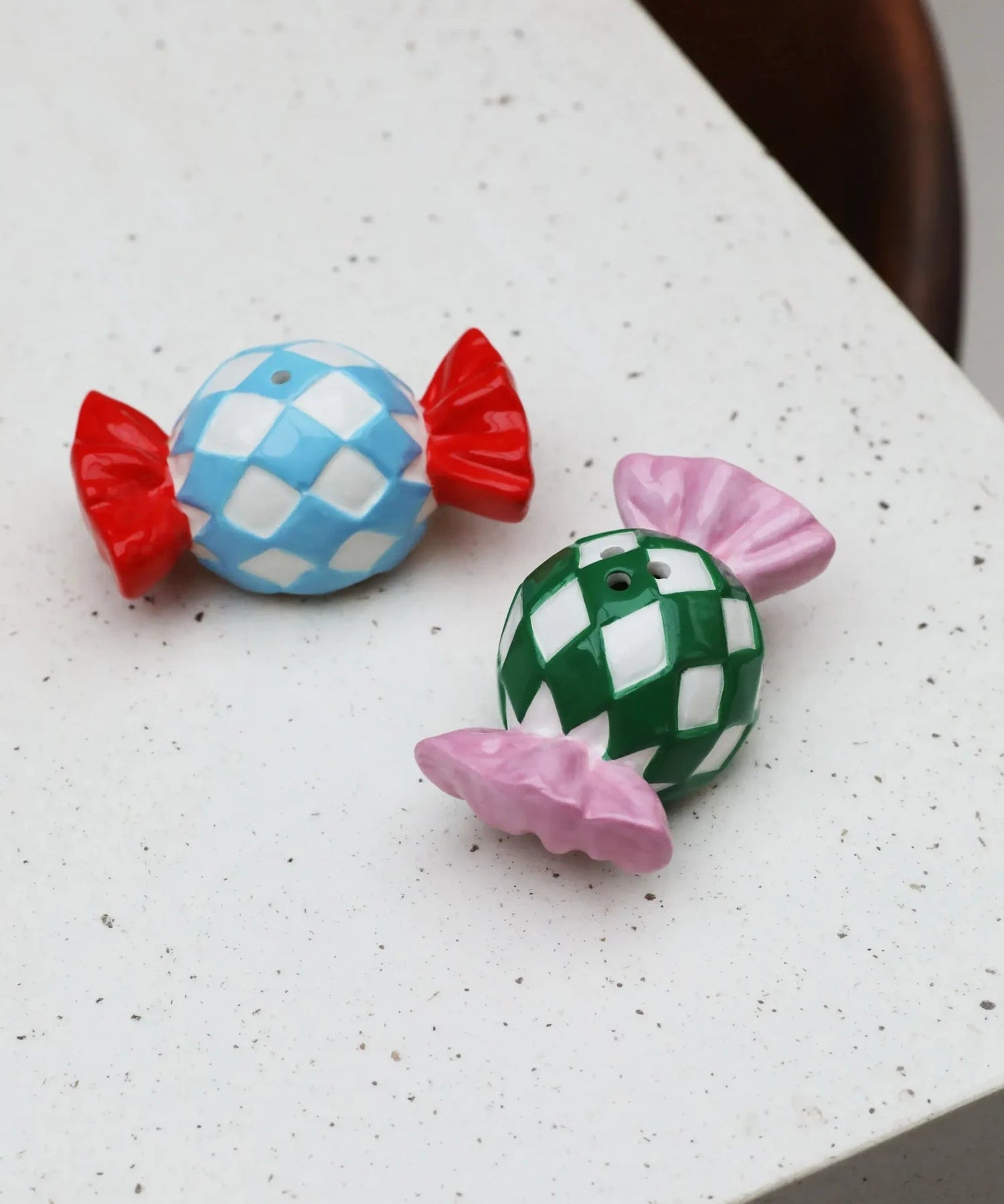 &Klevering - Salz - & Pfefferstreuer • candy check - ROSA ECK