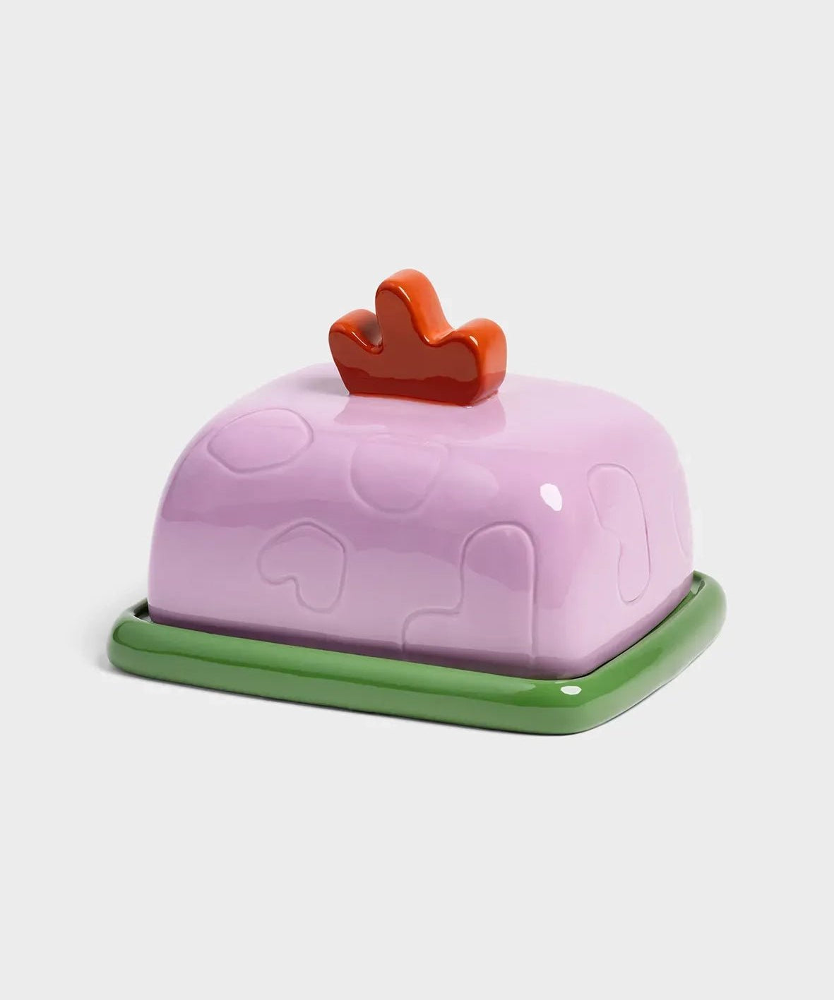 &Klevering - SKETCH Butterdose | Flieder - Butterdose - ROSA ECK - Butter dish sketch lilac