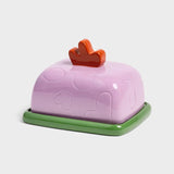 &Klevering - SKETCH Butterdose | Flieder - Butterdose - ROSA ECK - Butter dish sketch lilac