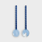 &Klevering - SLING Salatbesteck • blue - ROSA ECK