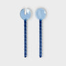 &Klevering - SLING Salatbesteck • blue - ROSA ECK