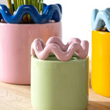 &Klevering - SWAY Blumentopf | Grün - Blumentopf - ROSA ECK Concept Store