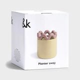 &Klevering - SWAY Blumentopf | Grün - Blumentopf - ROSA ECK Concept Store