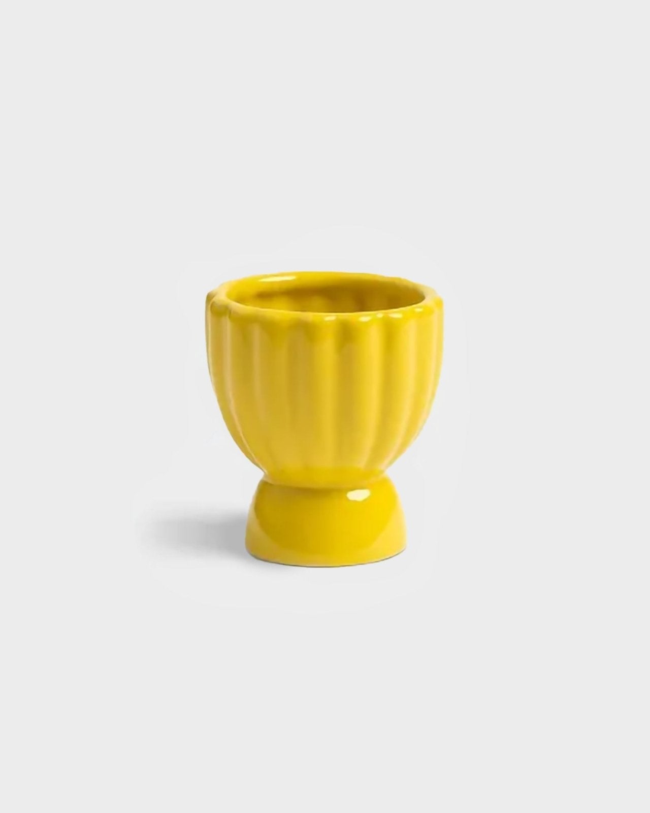 &Klevering - TUBE Eierbecher | Gelb - Eierbecher - ROSA ECK Concept Store