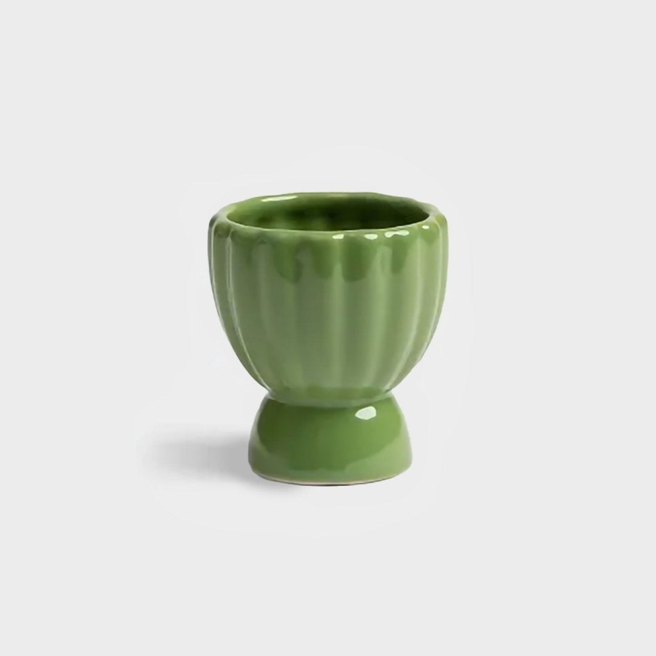 &Klevering - TUBE Eierbecher | Grün - Eierbecher - ROSA ECK Concept Store