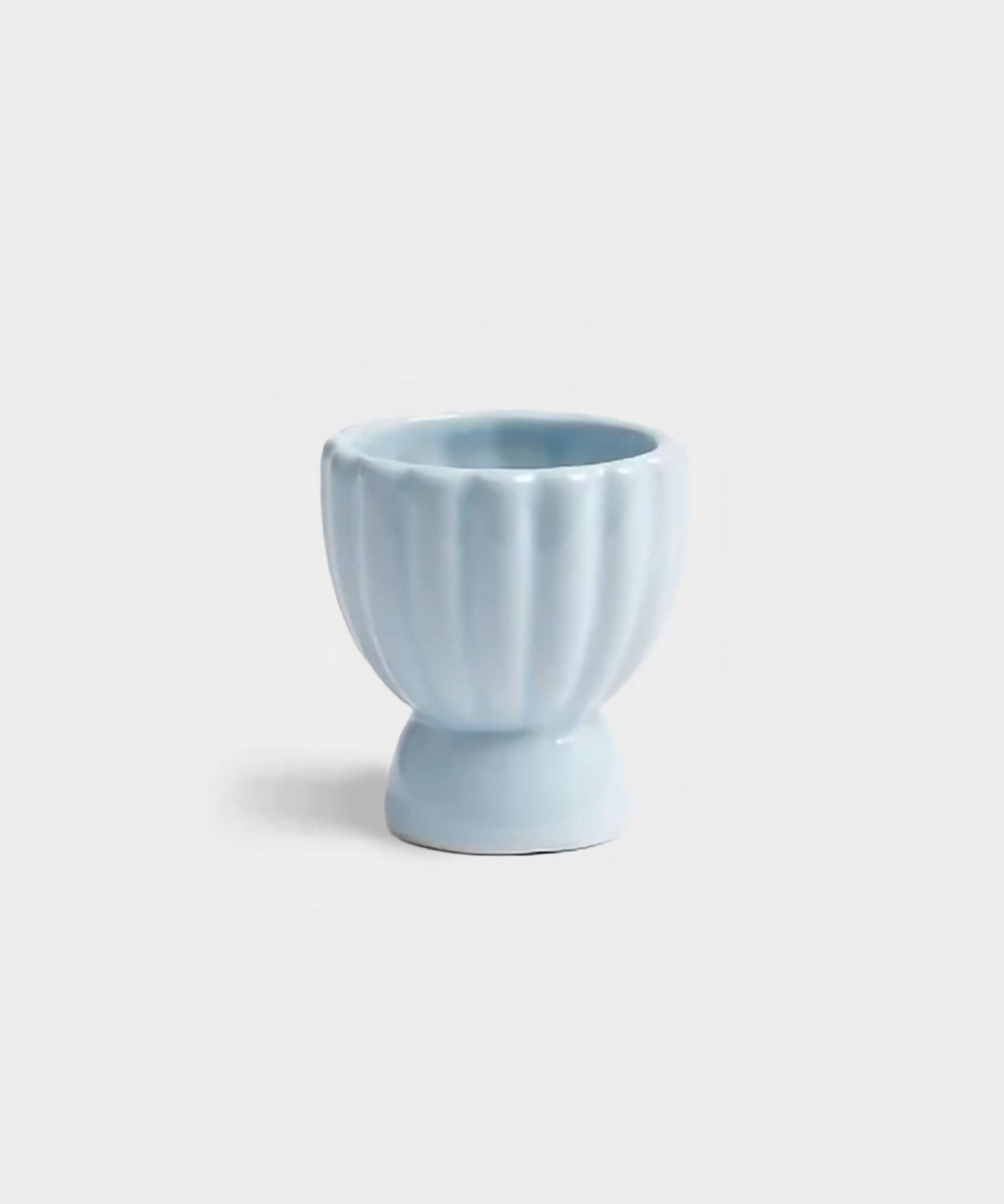 &Klevering - TUBE Eierbecher | Hellblau - Eierbecher - ROSA ECK Concept Store
