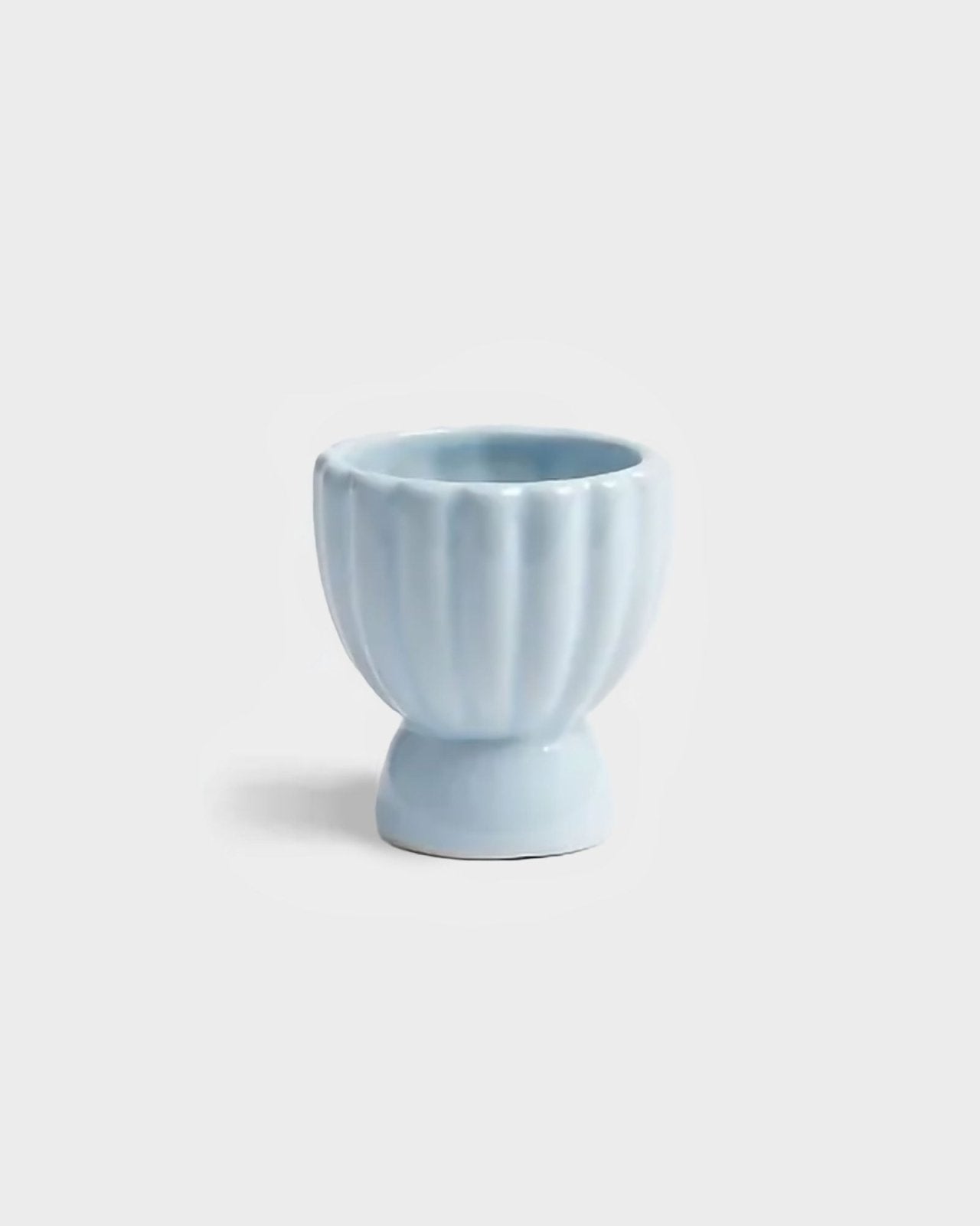 &Klevering - TUBE Eierbecher | Hellblau - Eierbecher - ROSA ECK Concept Store