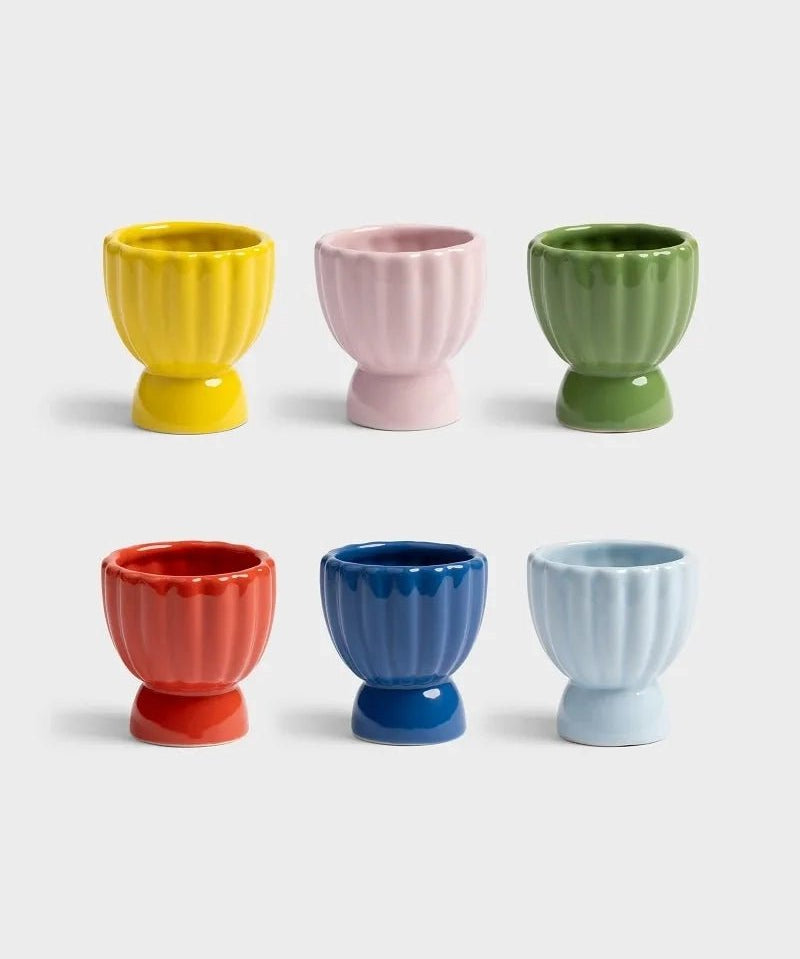 &Klevering - TUBE Eierbecher | Rosa - Eierbecher - ROSA ECK Concept Store