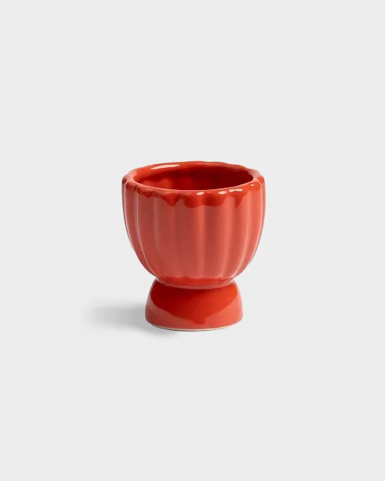 &Klevering - TUBE Eierbecher | Rot - Eierbecher - ROSA ECK Concept Store
