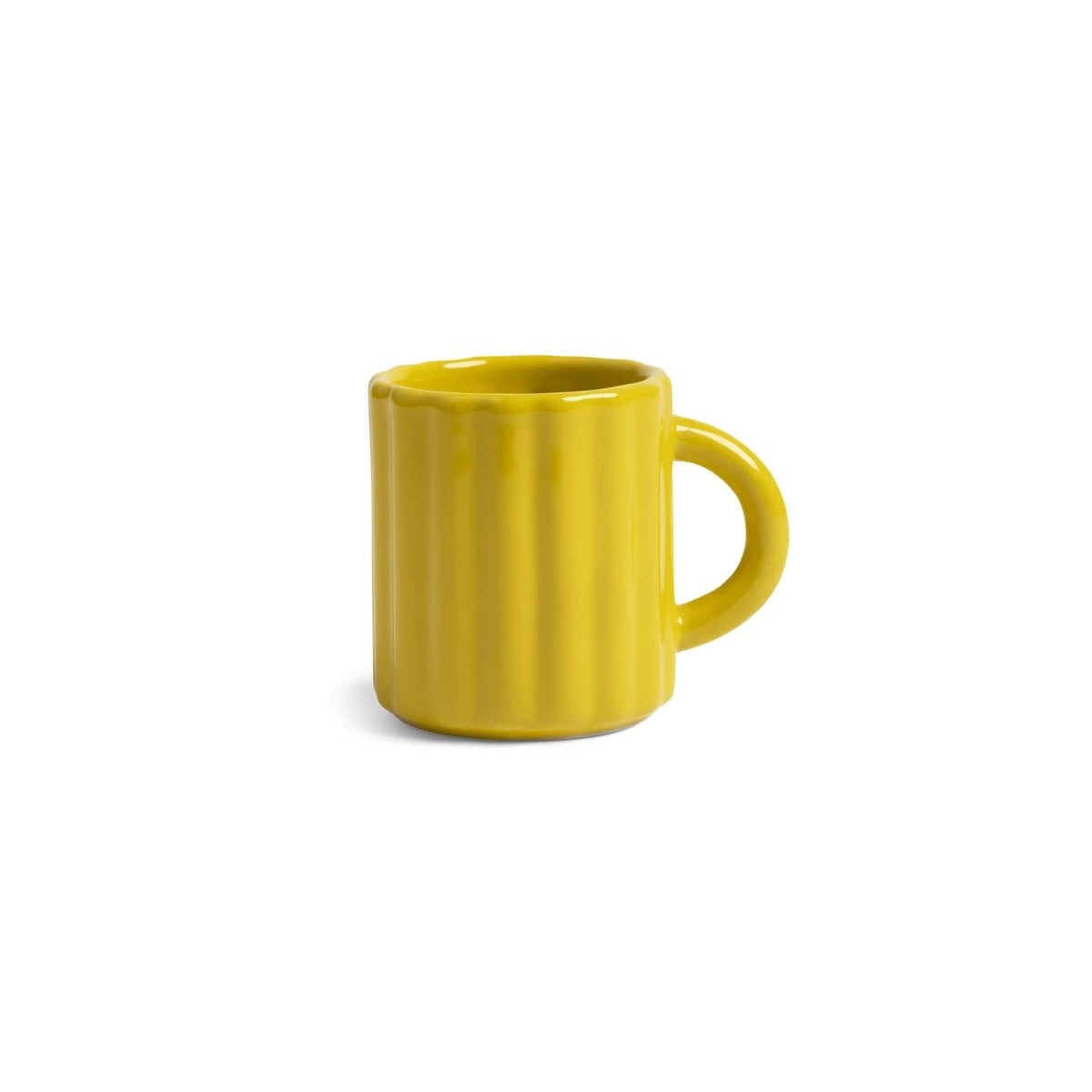 &Klevering - TUBE Espressotasse • Gelb - Kaffee - und Teetasse - ROSA ECK