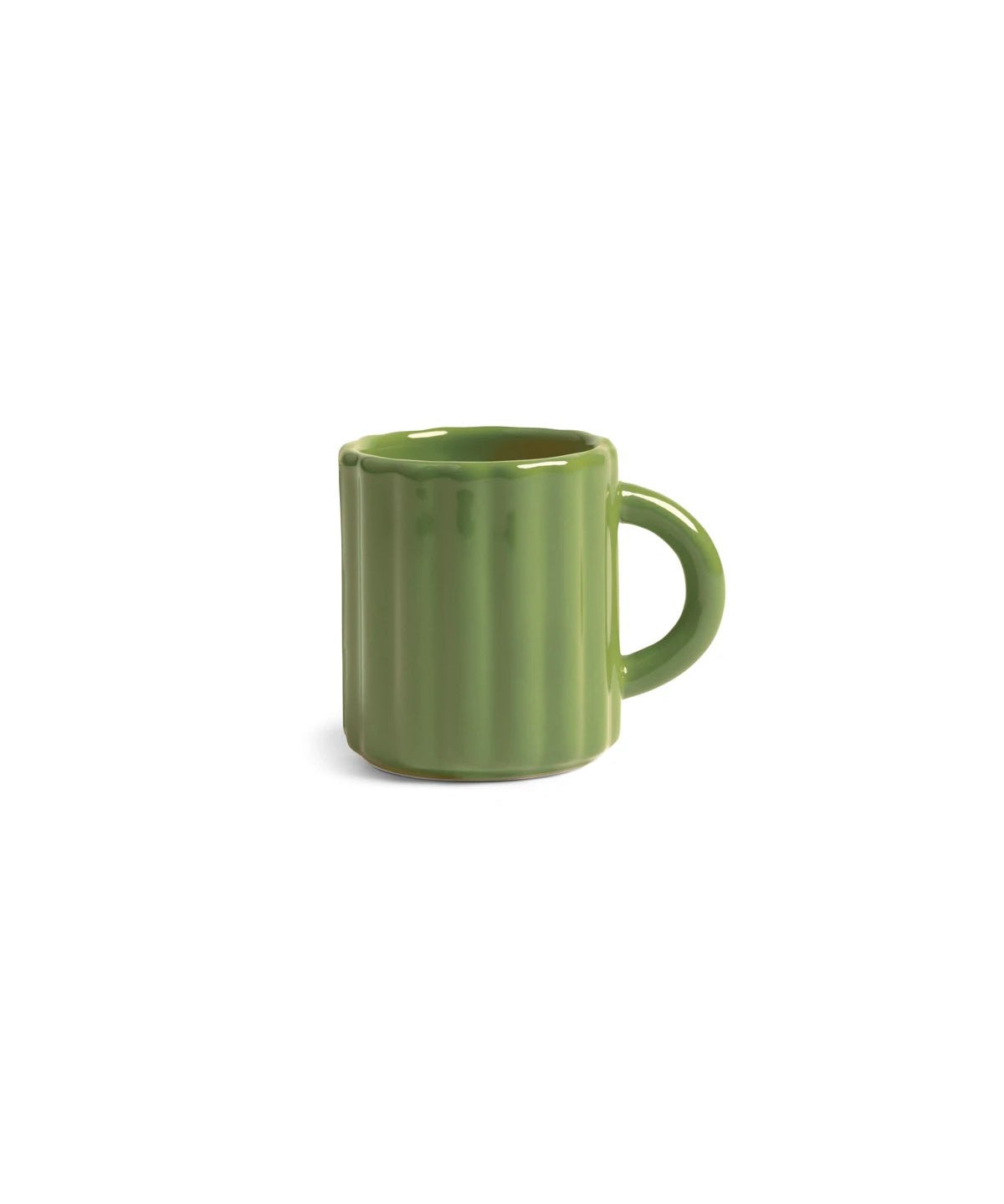 &Klevering - TUBE Espressotasse • Grün - Kaffee - und Teetasse - ROSA ECK