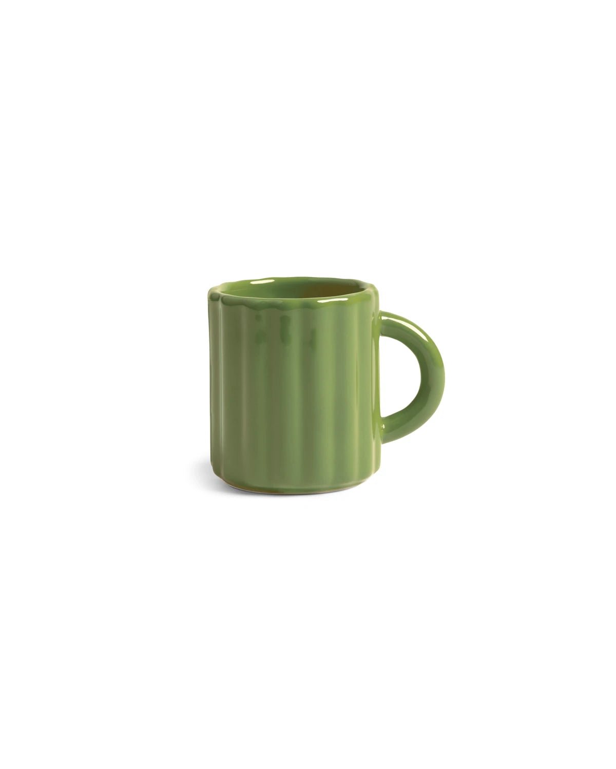 &Klevering - TUBE Espressotasse • Grün - Kaffee - und Teetasse - ROSA ECK