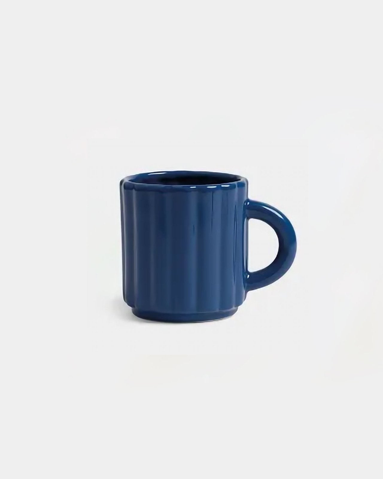 &Klevering - TUBE Tasse | Dunkelblau - Kaffee - und Teetasse - ROSA ECK Concept Store