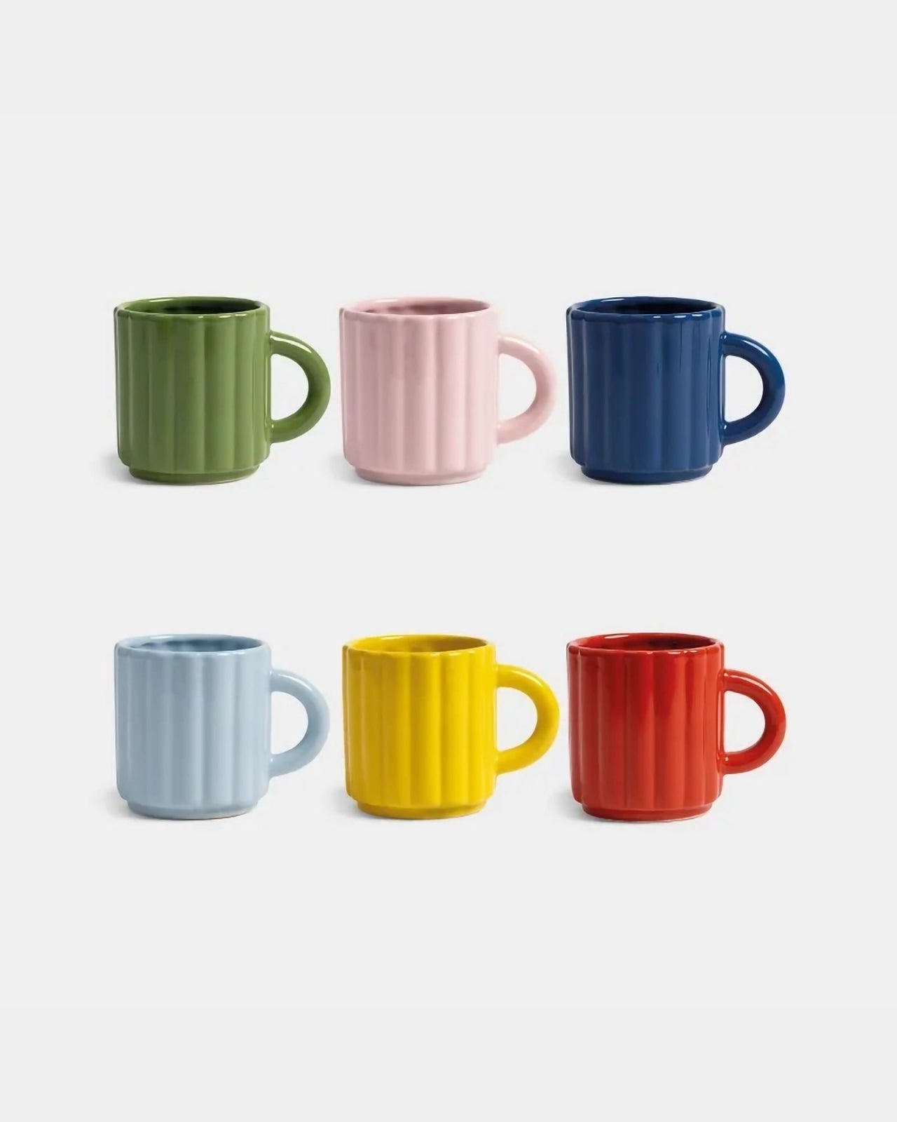 &Klevering - TUBE Tasse | Grün - Kaffee - und Teetasse - ROSA ECK Concept Store