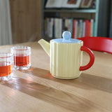&Klevering - TUBE Teekanne (0,9 l) • Butter - ROSA ECK