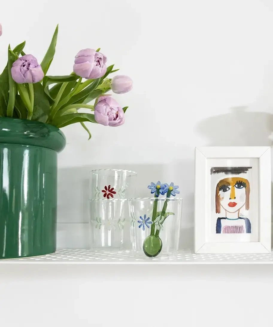 &Klevering - TURBAN Vase | Grün - Vase - ROSA ECK Concept Store