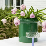 &Klevering - TURBAN Vase | Grün - Vase - ROSA ECK Concept Store