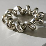 &Klevering - TWIST Topfuntersetzer • silver - ROSA ECK