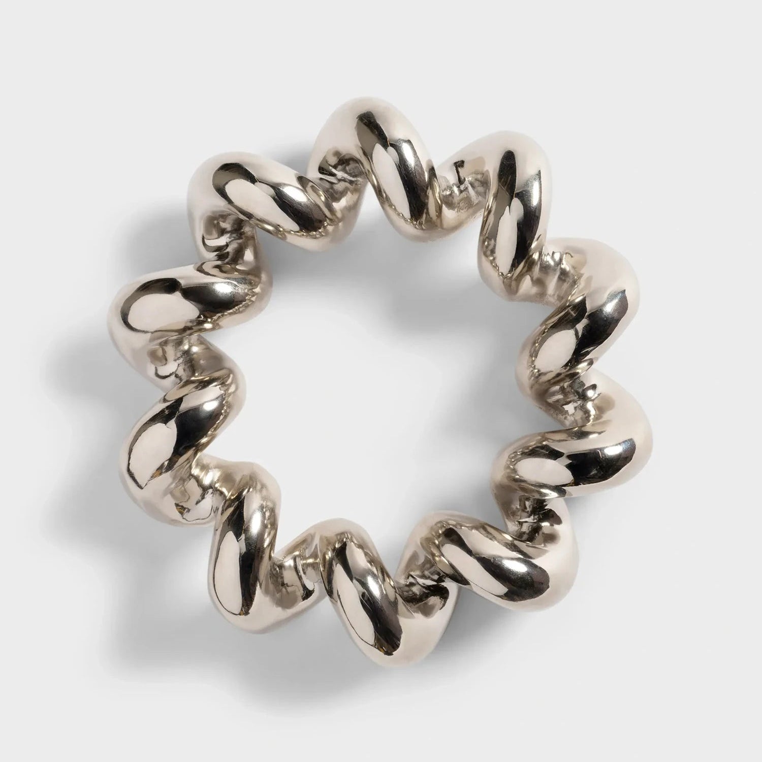 &Klevering - TWIST Topfuntersetzer • silver - ROSA ECK