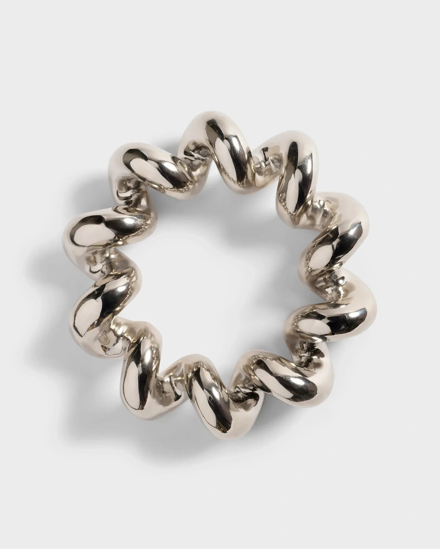 &Klevering - TWIST Topfuntersetzer • silver - ROSA ECK