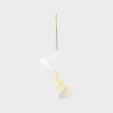 &Klevering - Weihnachtskugel Cocktailglas • Gelb - ROSA ECK
