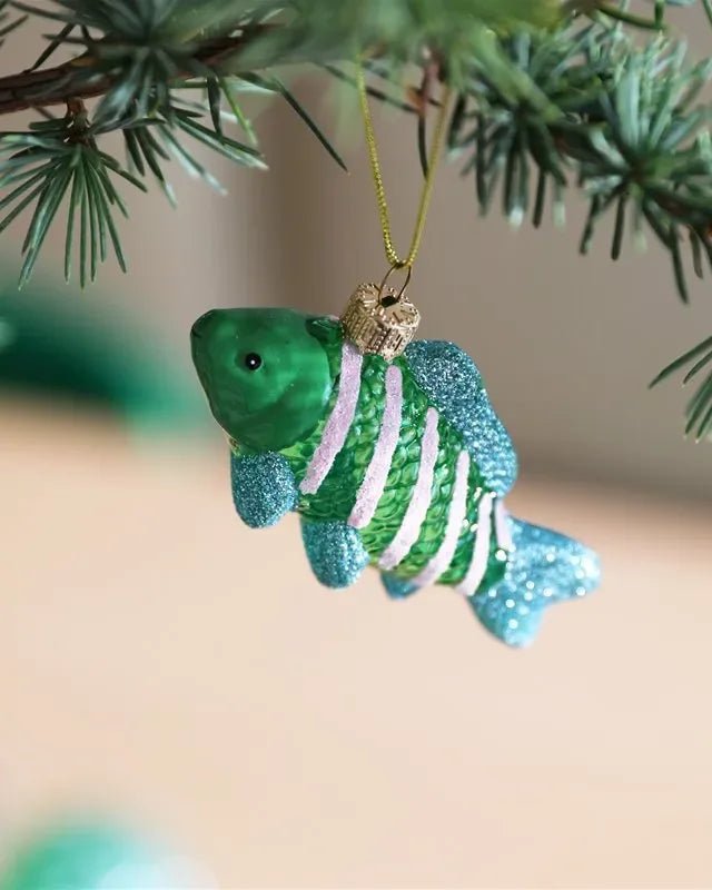 &Klevering - Weihnachtskugel Fisch • Gelb - Weihnachtskugel - ROSA ECK