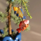&Klevering - Weihnachtskugel Fisch • Gelb - Weihnachtskugel - ROSA ECK