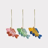 &Klevering - Weihnachtskugel Fisch • Gelb - Weihnachtskugel - ROSA ECK