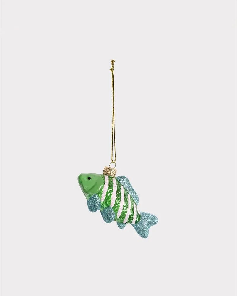 &Klevering - Weihnachtskugel Fisch • Grün - Weihnachtskugel - ROSA ECK