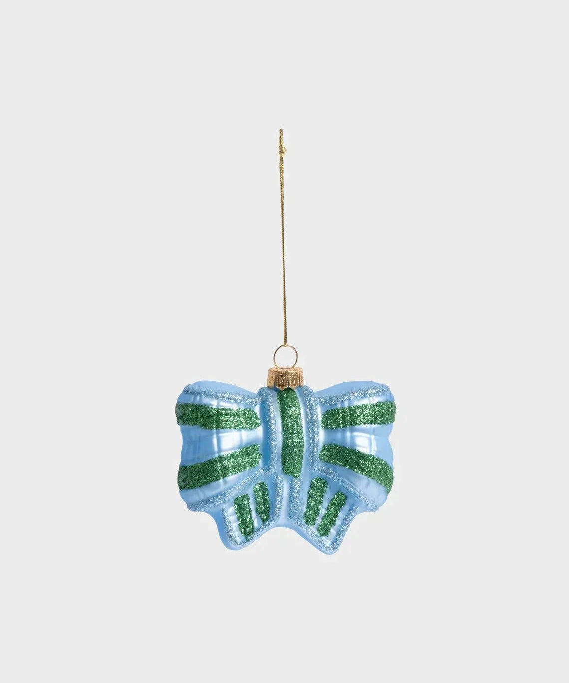 &Klevering - Weihnachtskugel Schleife • Blau - Weihnachtskugel - ROSA ECK