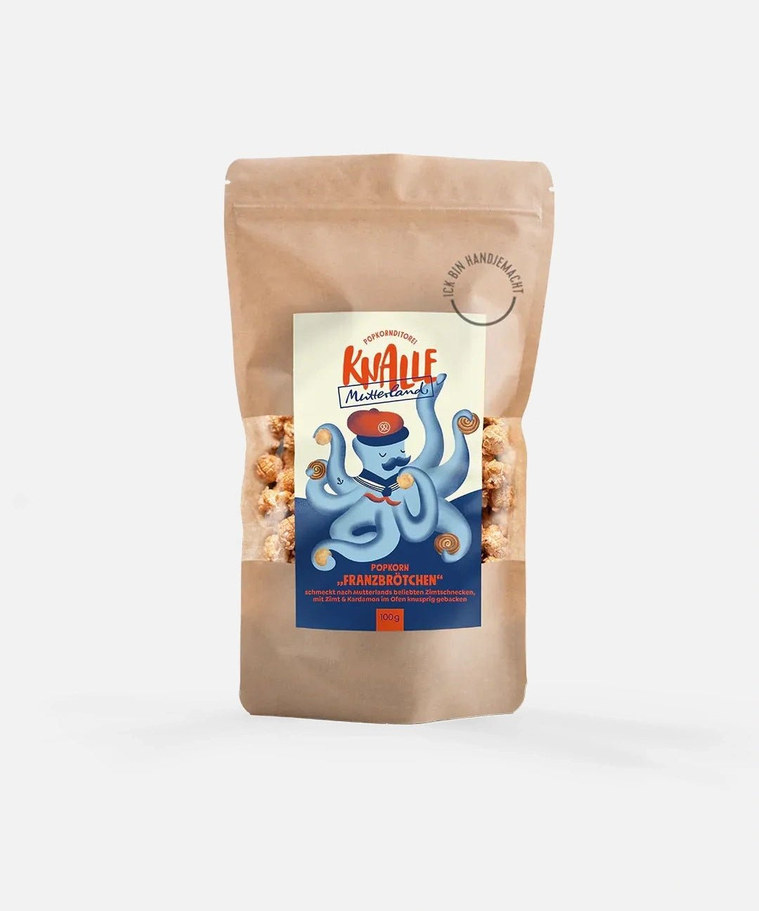 Knalle Popcorn - Franzbrötchen Popcorn (40 g) - ROSA ECK
