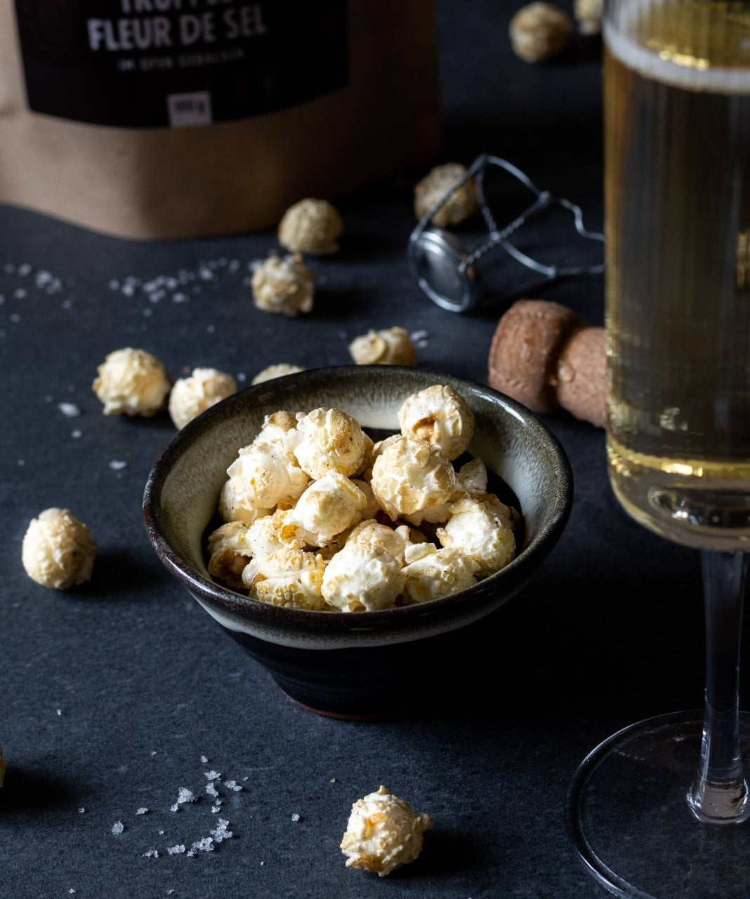 Knalle Popcorn - Trüffel Fleur de Sel Popcorn (100 g) - Popcorn - ROSA ECK